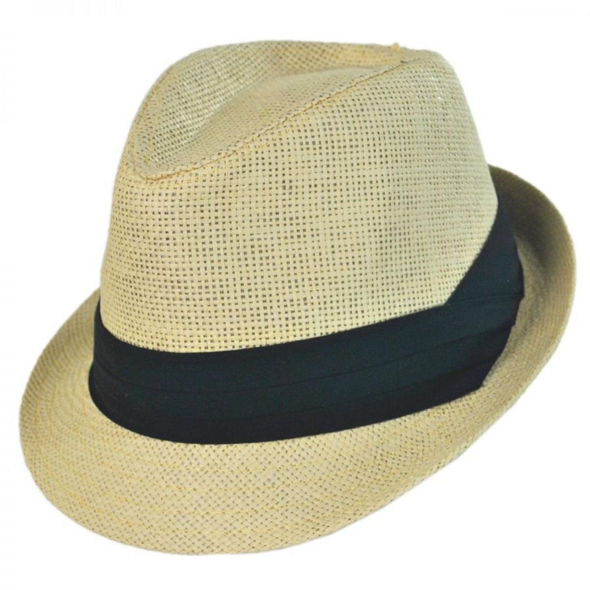 Jeanne Simmons | Kid's Toyo Straw Classic Fedora Hat | 505603 | lead | WHITE