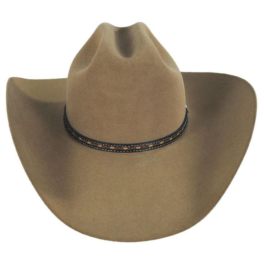 Resistol | Ocho Rios 6X Fur Felt Cattleman Western Hat | 130734 | front | SAHARA