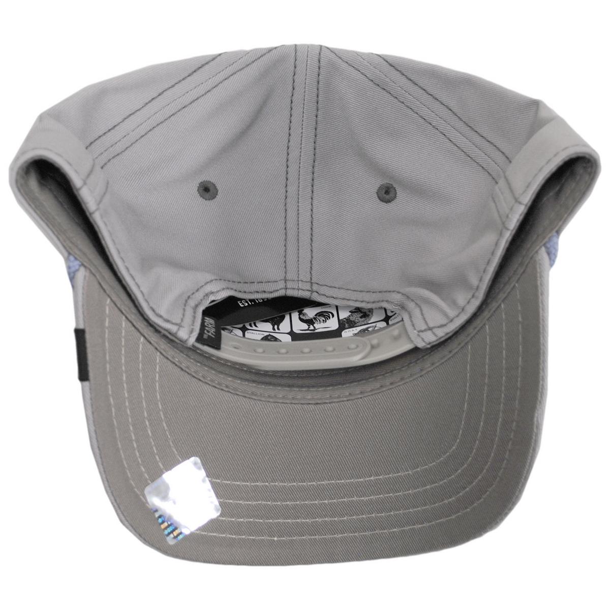 Goorin Bros | Pigeon 100 Trucker Snapback Baseball Cap | 200642 | under | GREY