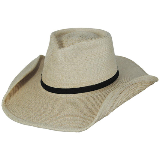 SunBody Hats | Aussie Teardrop Guatemalan Palm Leaf Straw Hat | 128209 | lead | NATURAL