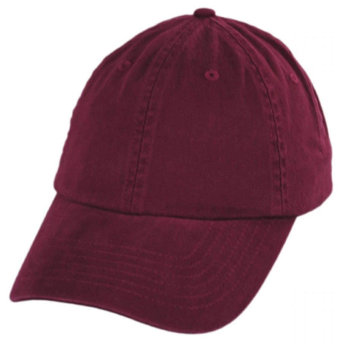 HeadShots by KC Caps | Adult LoPro Strapback Baseball Cap Dad Hat | 200510 | lead | MAROON