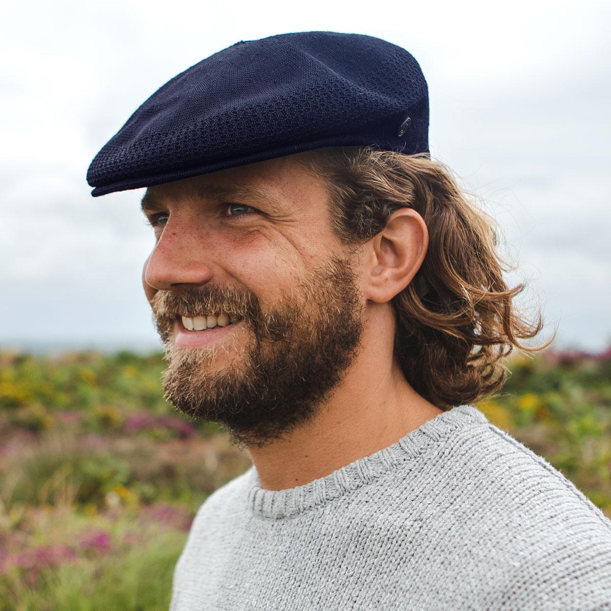 Jaxon Hats | Summer Vent Ivy Cap | 168200 | lsmone | NAVY BLUE
