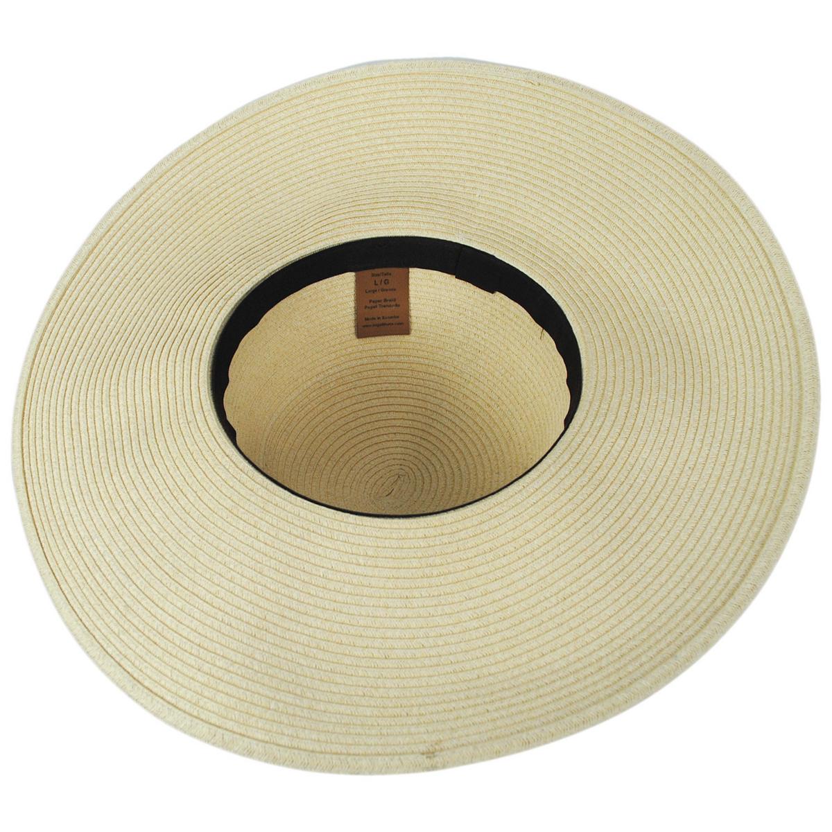Bigalli | Floppy Summer Toyo Braid Swinger Sun Hat | 104710 | under | CREAM
