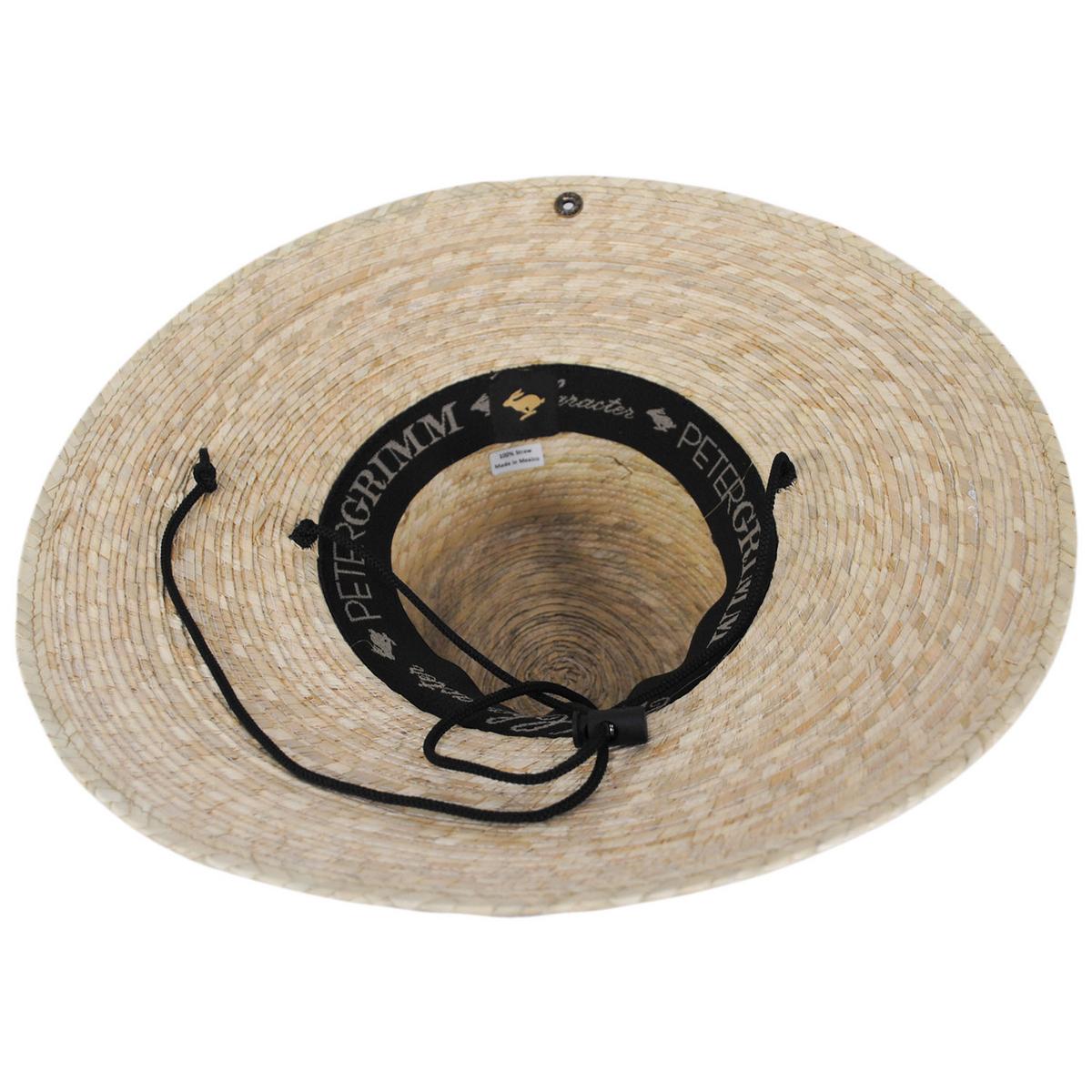 Viva Palm Straw Lifeguard Hat