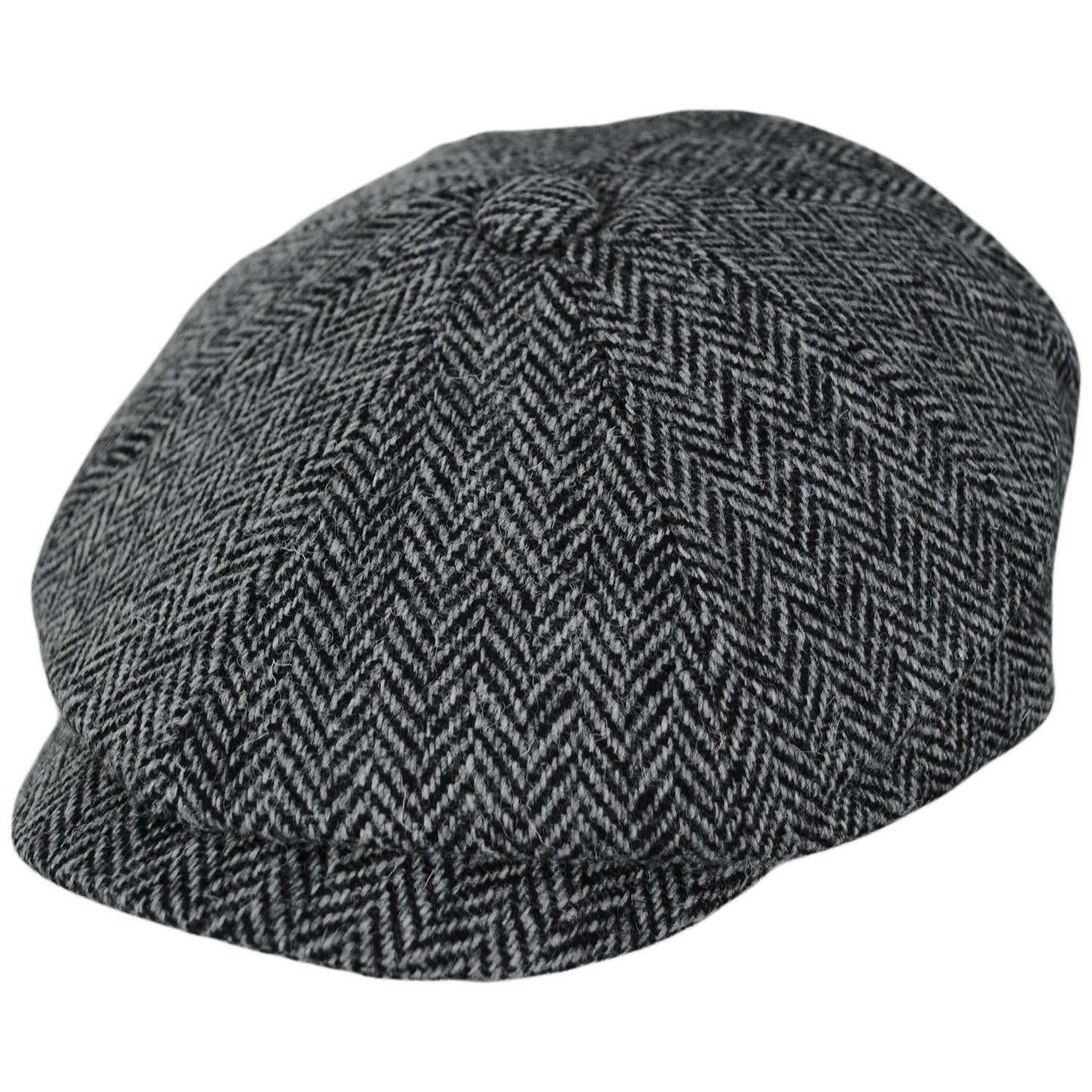 Castlebay Harris Tweed Wool Newsboy Cap – Village Hat Shop