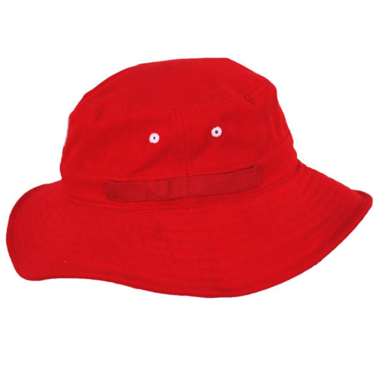 Kangol | Jungle Utility Cords Cotton Bucket Hat | 185779 | profile | RED