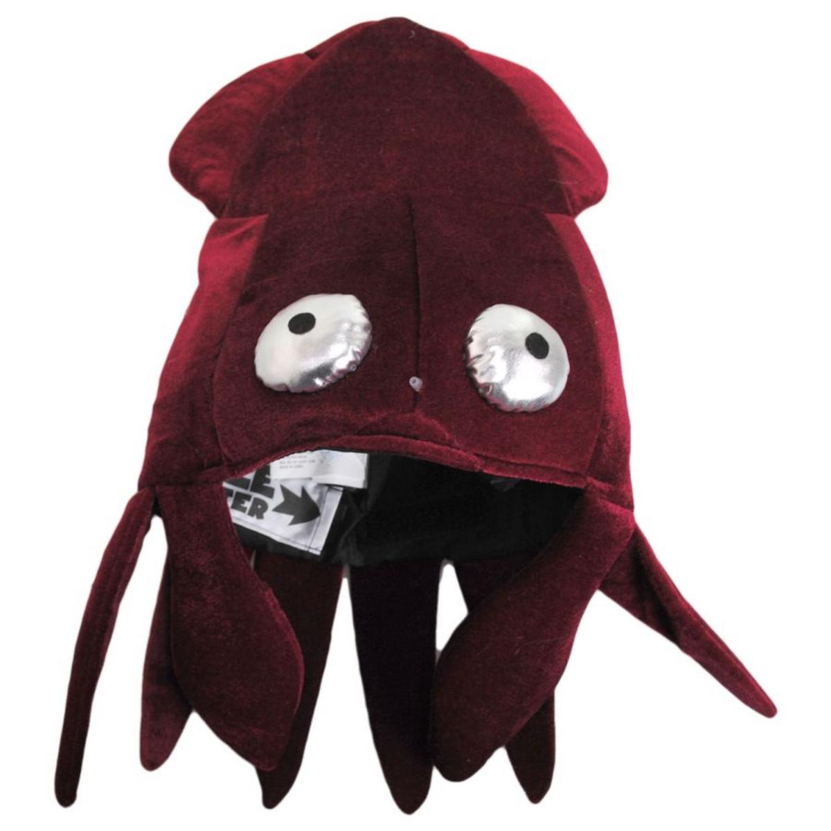 Elope | Squid Sprazy Toy Hat | 190483 | front | BURGUNDY