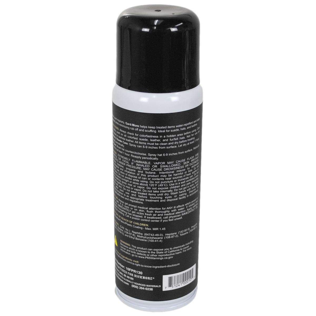 Bickmore | Gard-More Water and Stain Repellent Aerosol Spray 5.5OZ | 603400 | under | NOT AVAILABLE
