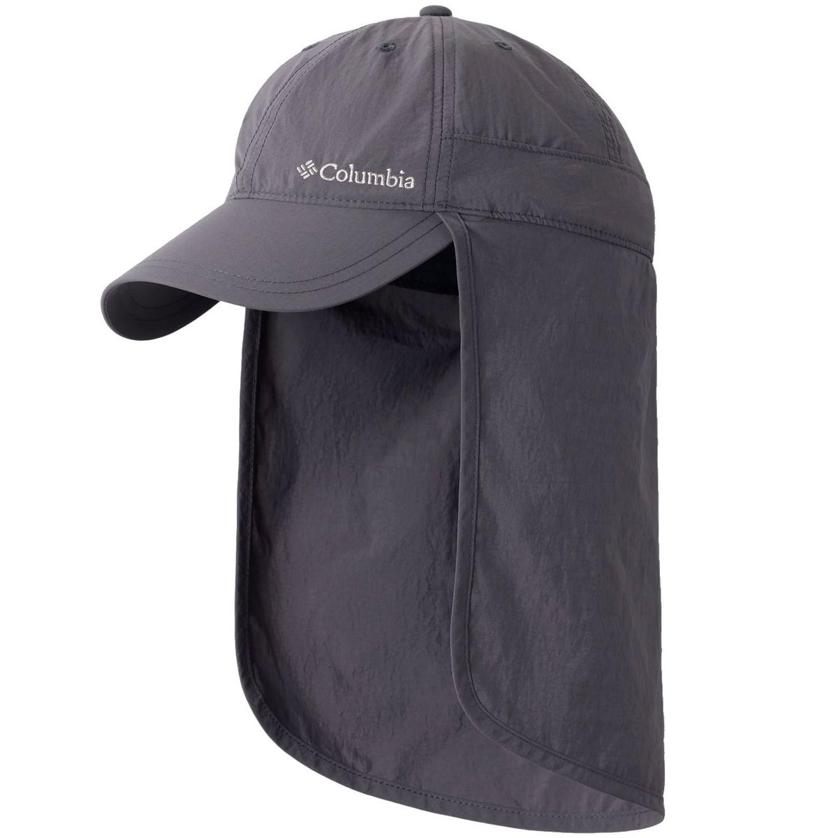 Columbia Sportswear | Schooner Bank Cachalot Neckflap Baseball Cap | 400108 | lead | SHARK