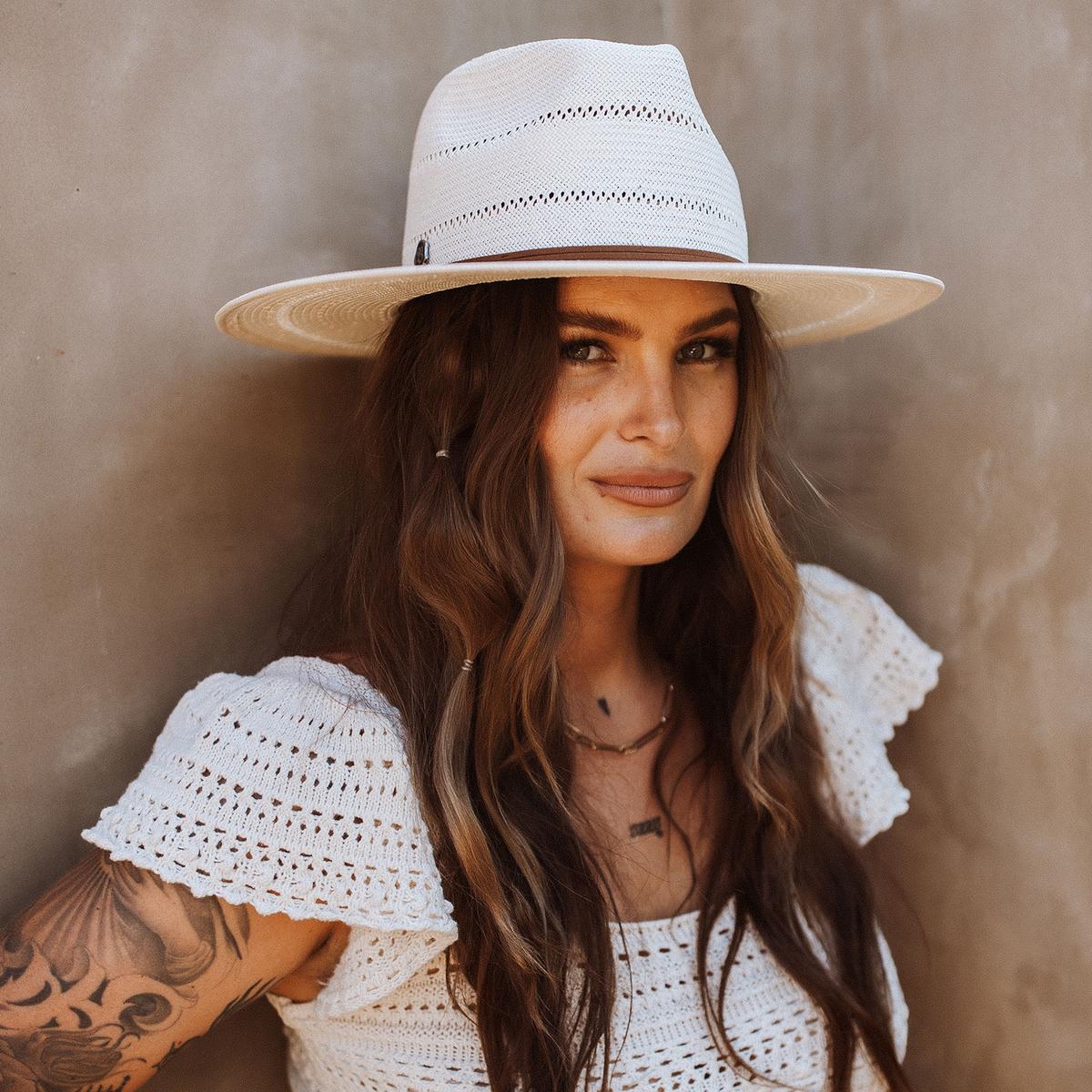 Biltmore | V.C. Adore You Toyo Straw Fedora Hat | 100435 | lsftwo | NATURAL