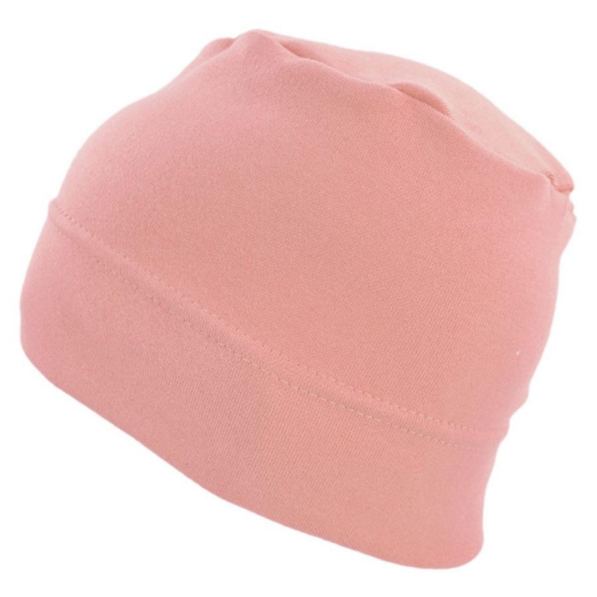 Slumbercap | Cotton Beanie Hat | 500899 | lead | DUSTY ROSE