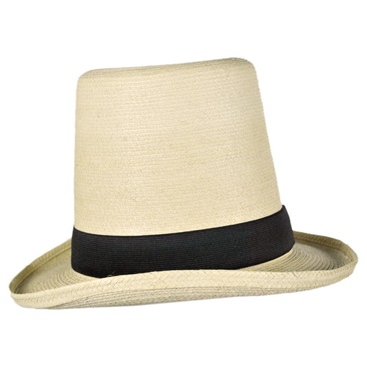 SunBody Hats | Guatemalan Palm Leaf Straw Top Hat | 128211 | profile | NATURAL