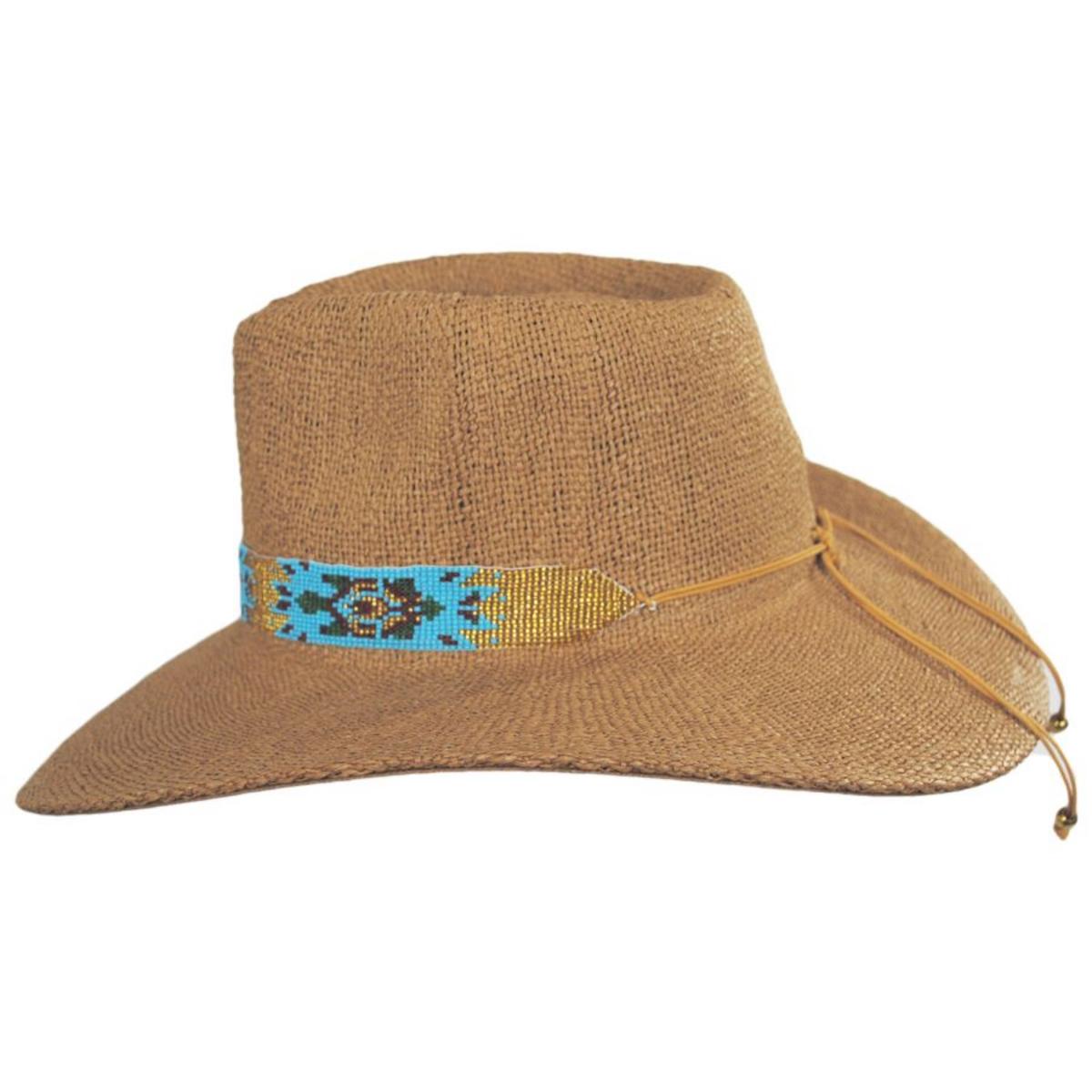 La Paz Toyo Straw Rancher Fedora Hat