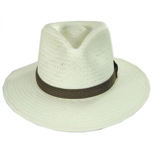 Bailey 1922 | Oswego Raindura Straw Outback Hat | 127721 | front | NATURAL