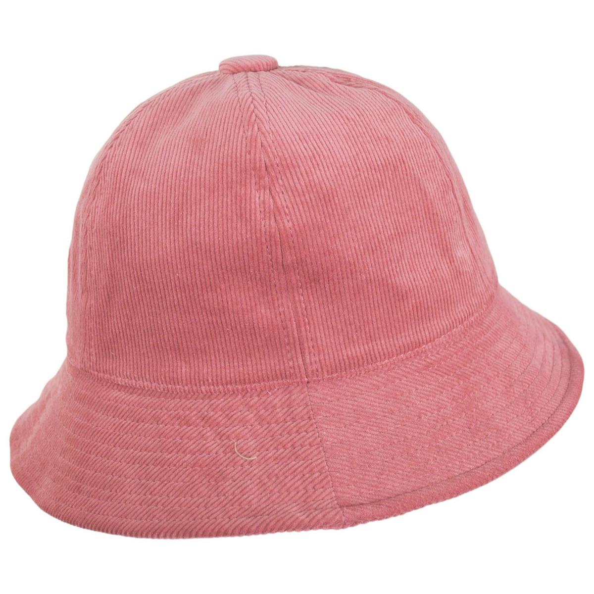 Kangol | Cord Casual Bucket Hat - Blush | 185793FW23 | profile | BLUSH