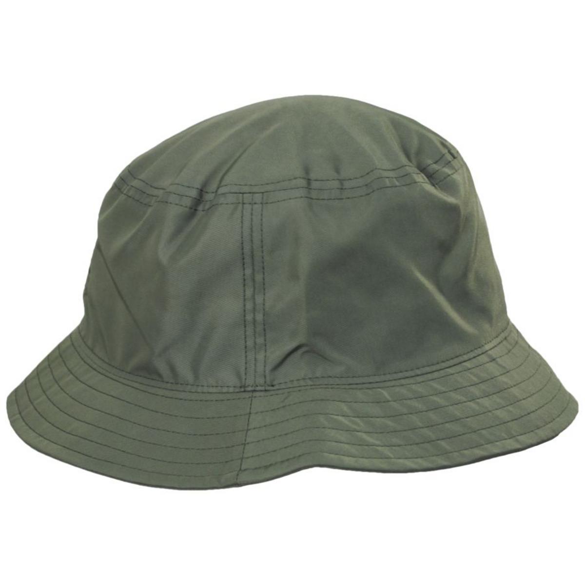 BRIXTON HATS | Vintage Nylon Packable Bucket Hat | 185542 | profile | OLIVE SURPLUS