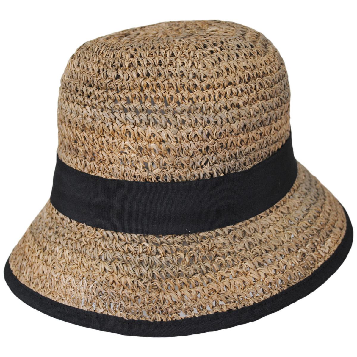 Jeanne Simmons | Crochet Seagrass Cloche Hat