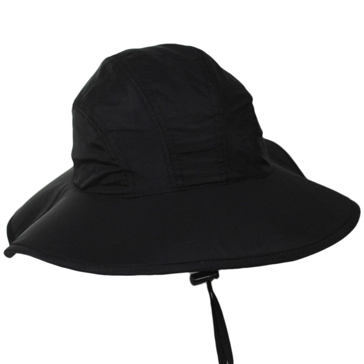 Scala - Floreniza Nylon Camper Hat - 016698072328 - BLACK