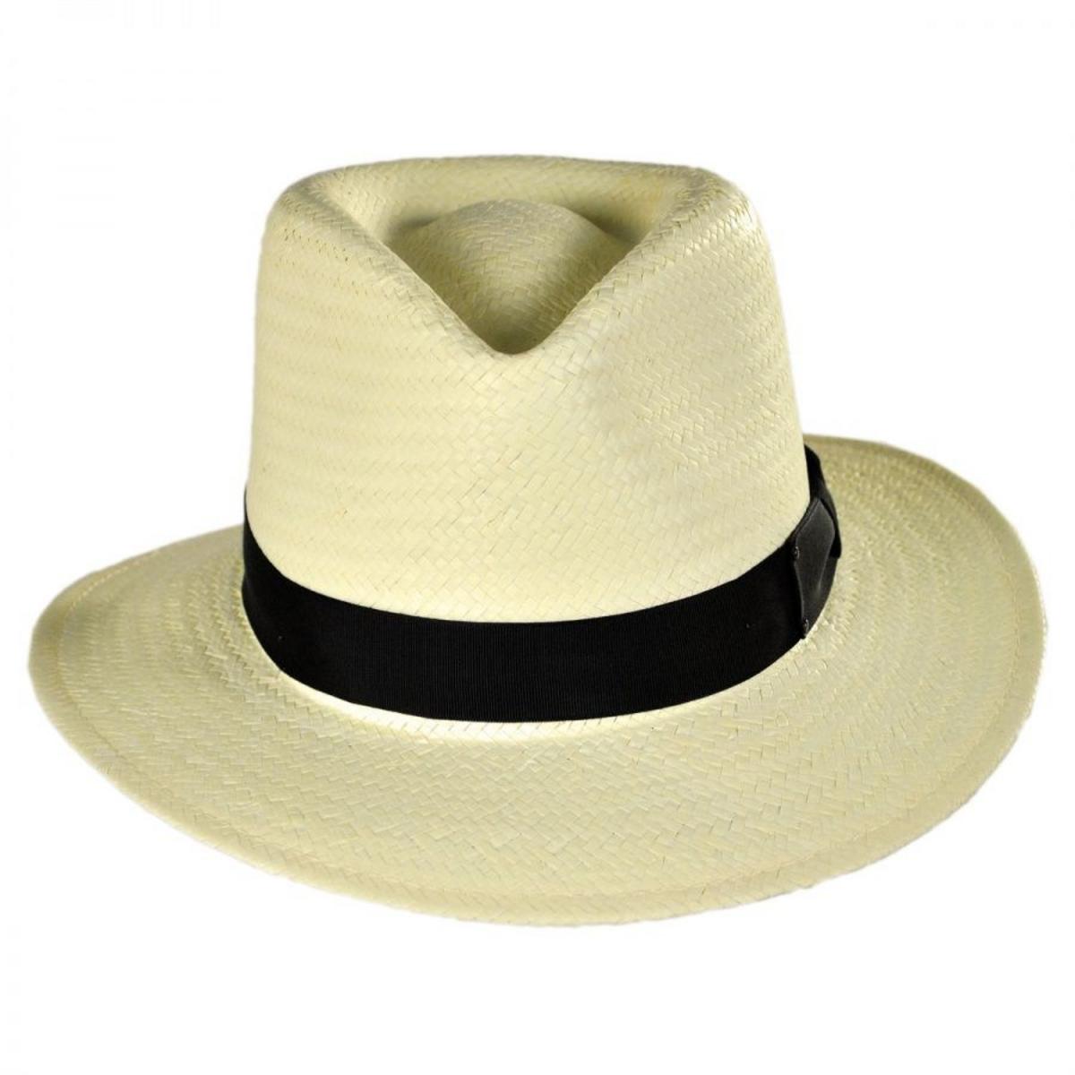 Bailey 1922 | Spencer Toyo LiteStraw Fedora Hat | 127841 | front | NATURAL