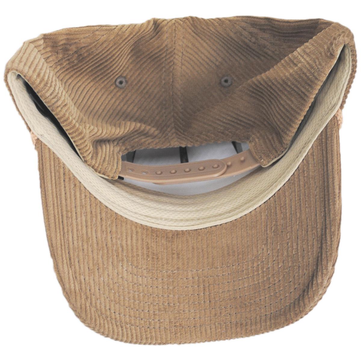 BRIXTON HATS | Pierson Cotton Corduroy MP Snapback Baseball Cap | 201881 | under | SAND CORDUROY