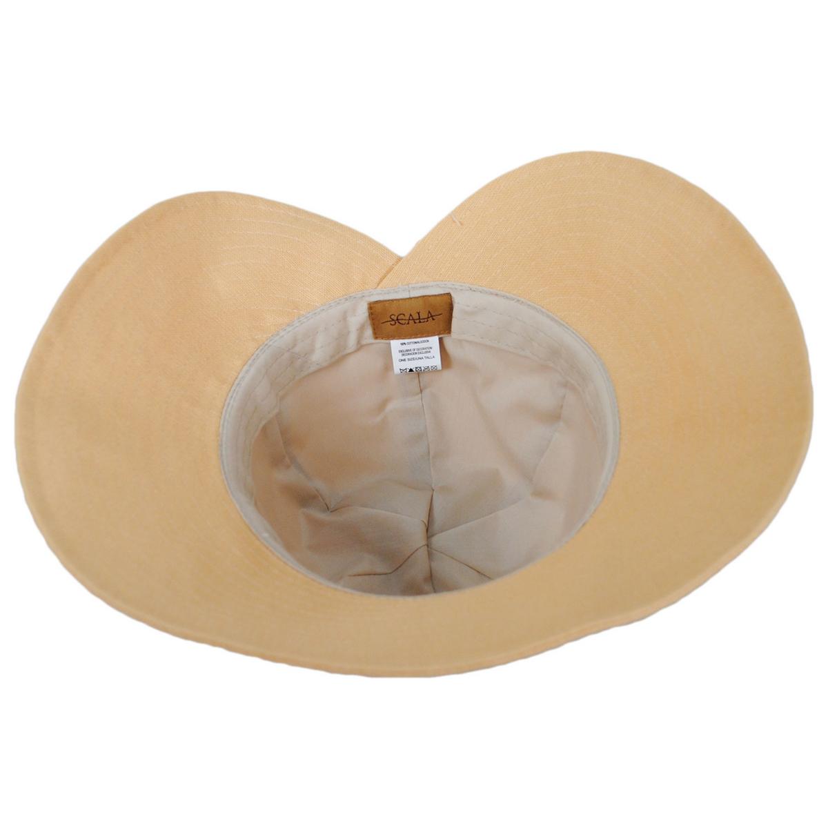 Scala | Elda Cotton Facesaver Cap | 106416 | under | BEESWAX