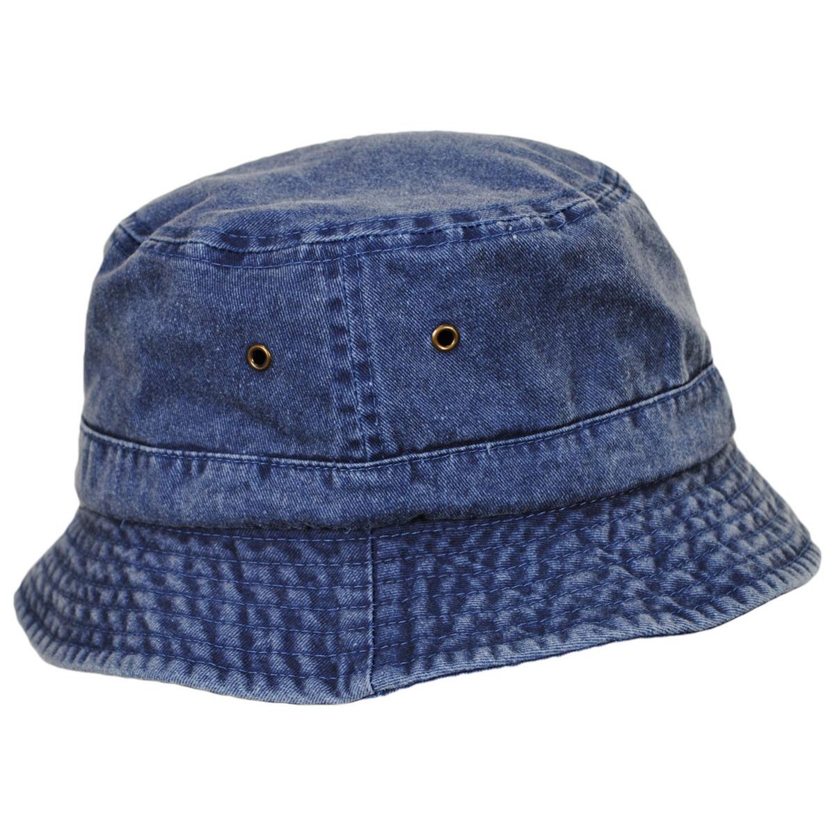 Village Hat Shop | Wholesale VHS Cotton Bucket Hat B2B Pre-Pack | B2B186605 | profile | NAVY BLUE