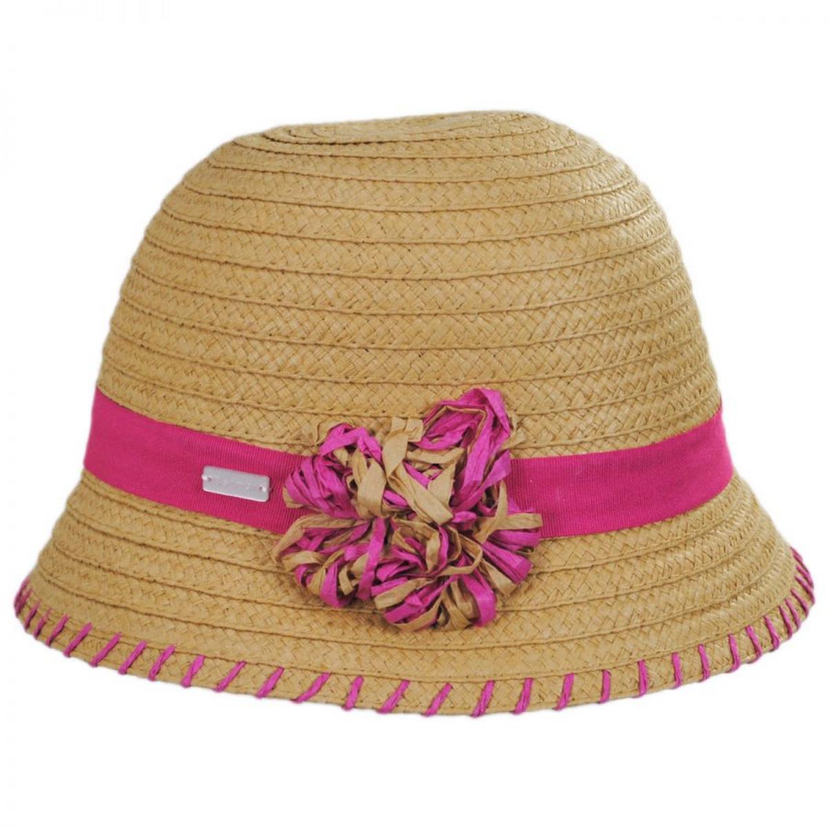 Betmar | Kiki Toyo Straw Cloche Hat | 101117 | profile | HONEY