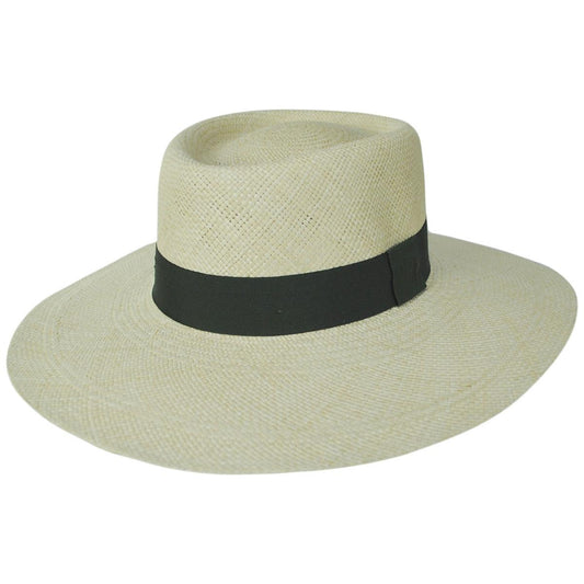 3 Regions Trade Co. | Gaucho Brisa Grade 4-5 Panama Straw Hat | 128752 | lead | NATURAL/OLIVE