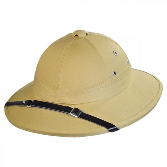 Village Hat Shop | French Pith Helmet | 155800 | lead | KHAKI