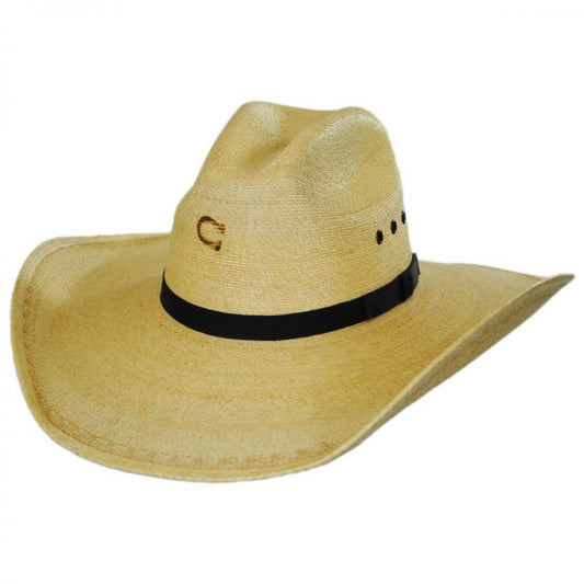 Charlie 1 Horse | Maverick Palm Straw Western Hat | 101649 | lead | NATURAL