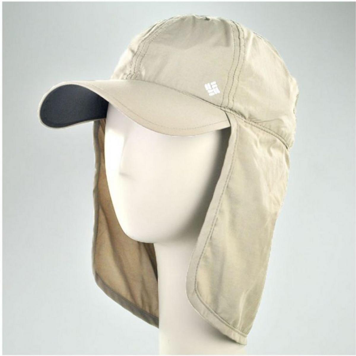 Columbia Sportswear | Schooner Bank Cachalot Neckflap Baseball Cap | 400108 | lead | FOSSIL