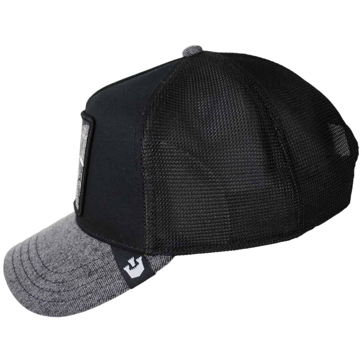 Goorin Bros | The O.G. Mesh Trucker Snapback Baseball Cap | 200711 | profile | BLACK