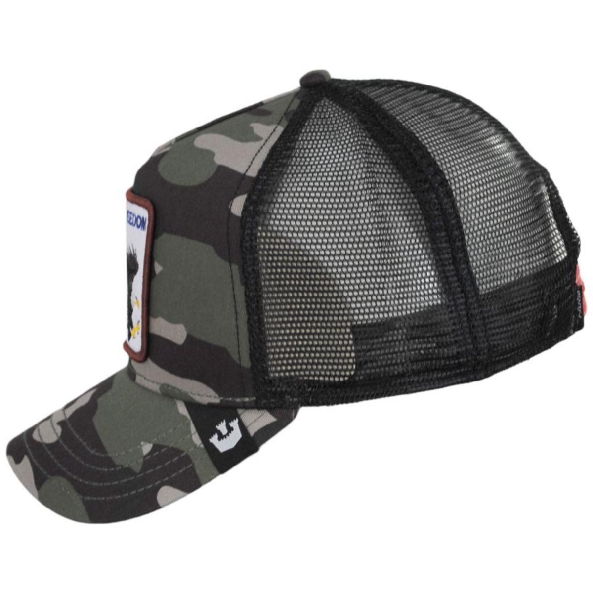 Goorin Bros | Freedom Mesh Trucker Snapback Baseball Cap | 200488 | front | CAMOUFLAGE
