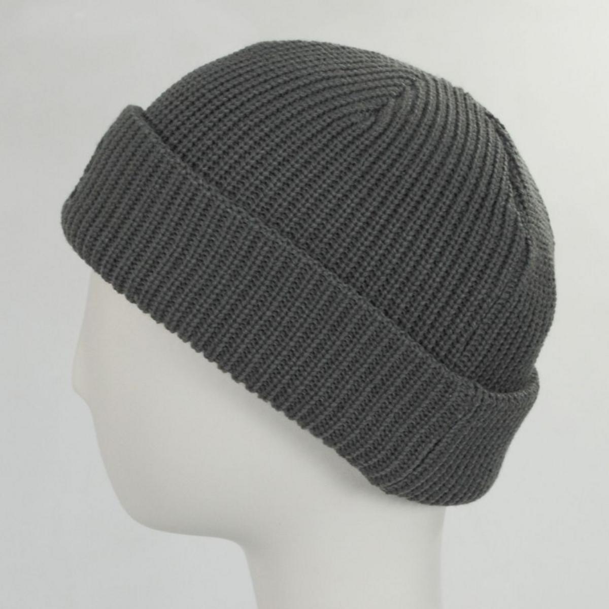 Kangol | Cardinal 2 Way Acrylic Beanie Hat | 500420 | profile | GREY