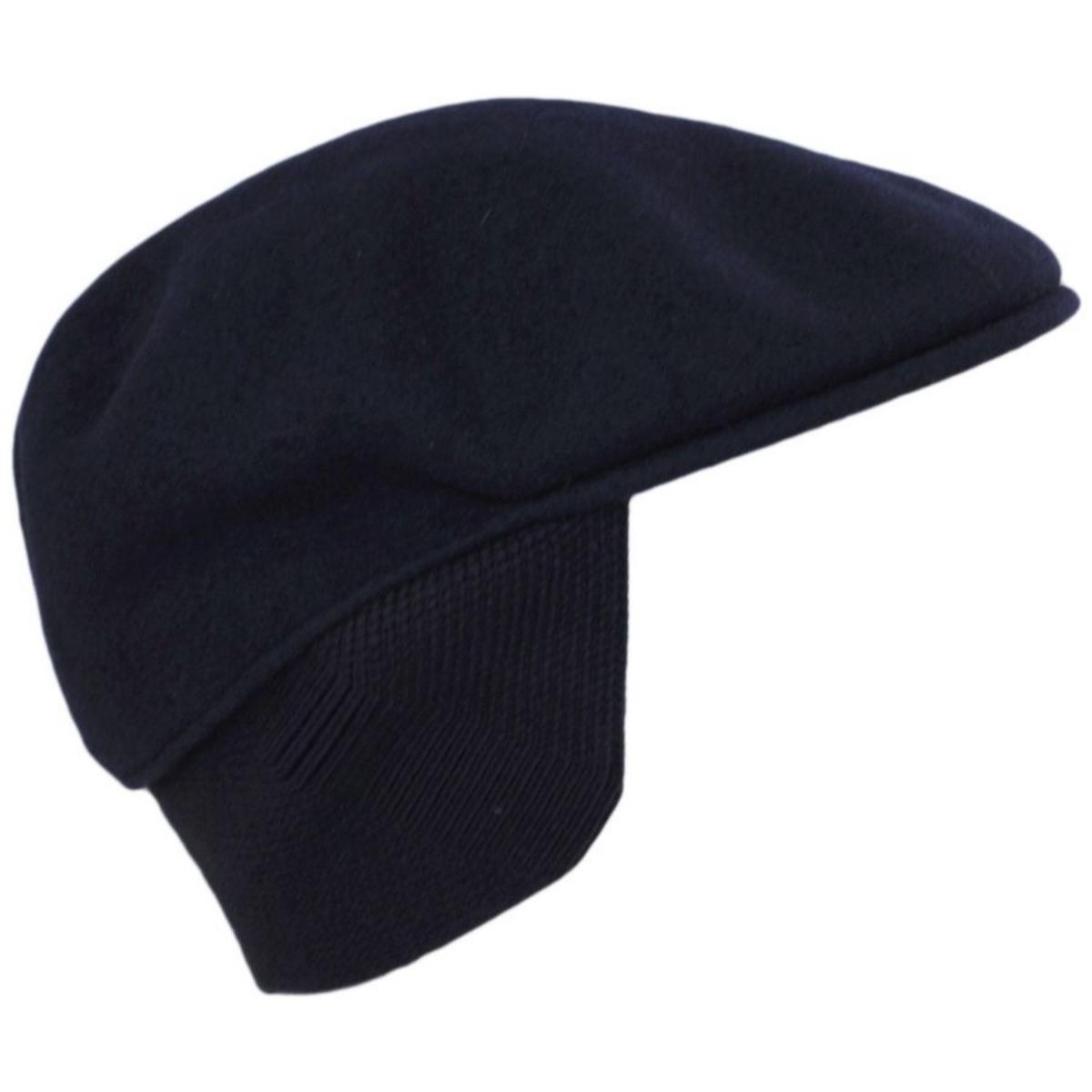 Kangol | Wool 504 Earflap Ivy Cap | 160816 | under | NAVY