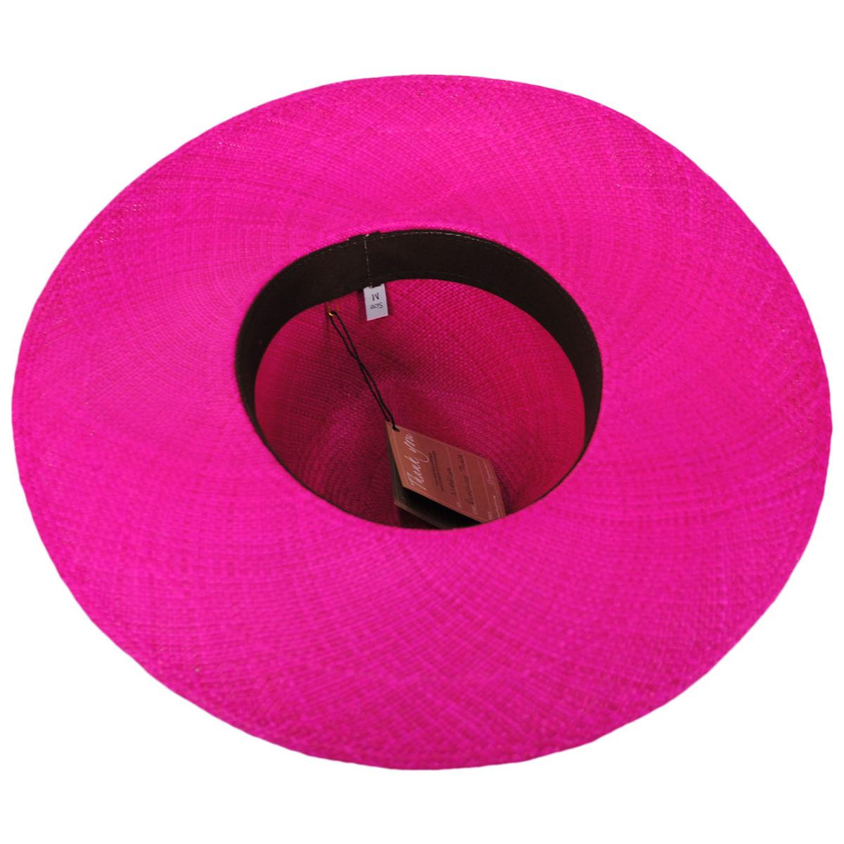 Ranchero Panama Straw Fedora Hat