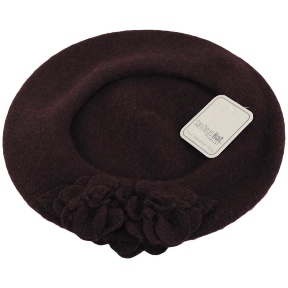 Fleur Wool Beret