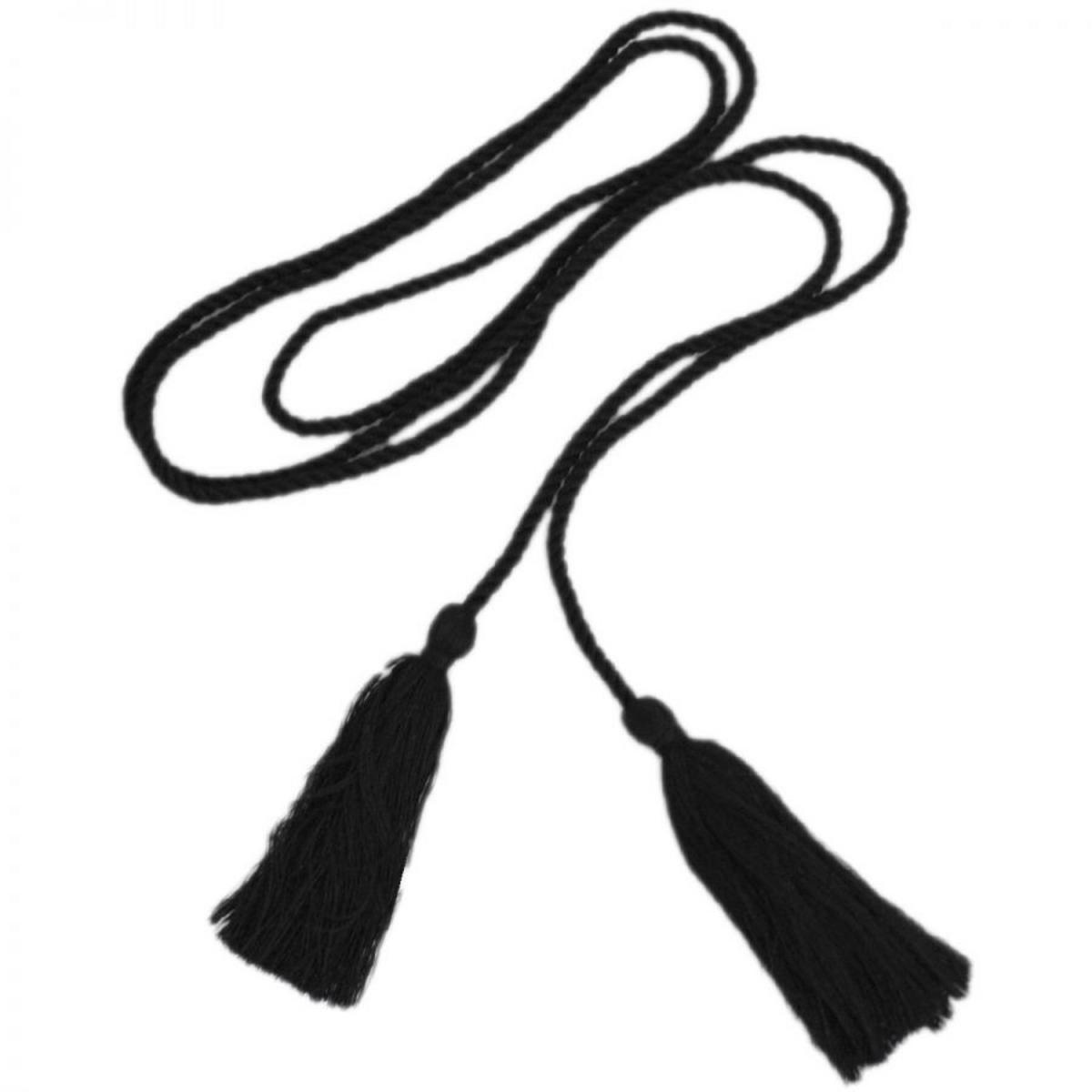 Jeanne Simmons | Tassel Cord Hat Band | 602677 | lead | BLACK