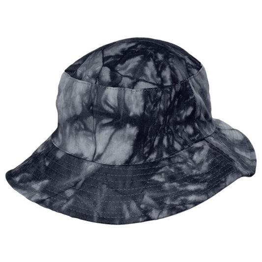 Karen Keith | Tie Dye Cotton Reversible Bucket Hat | 401403 | lead | BLACK