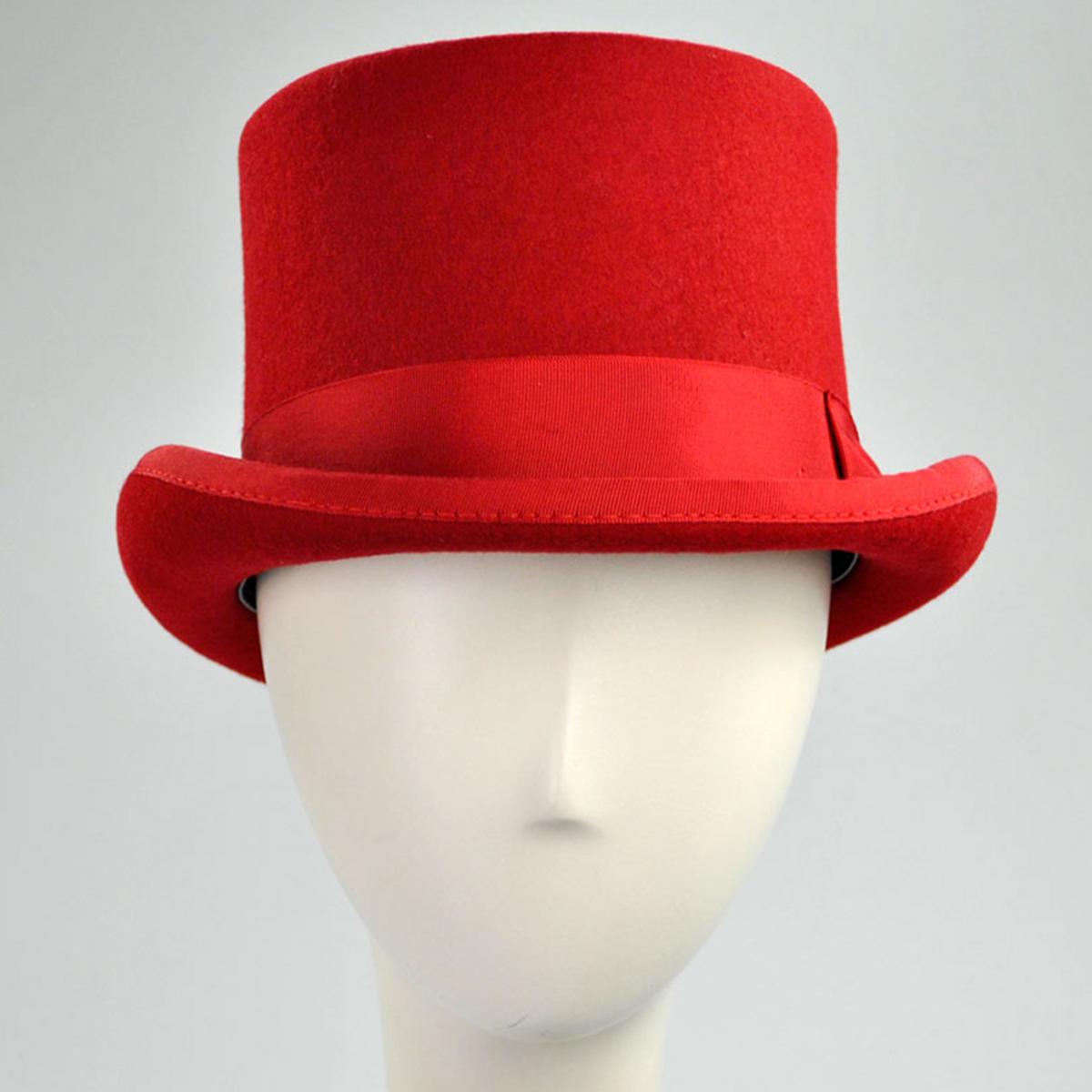 Wholesale Mid Crown Wool Felt Top Hat B2B Pre-Pack