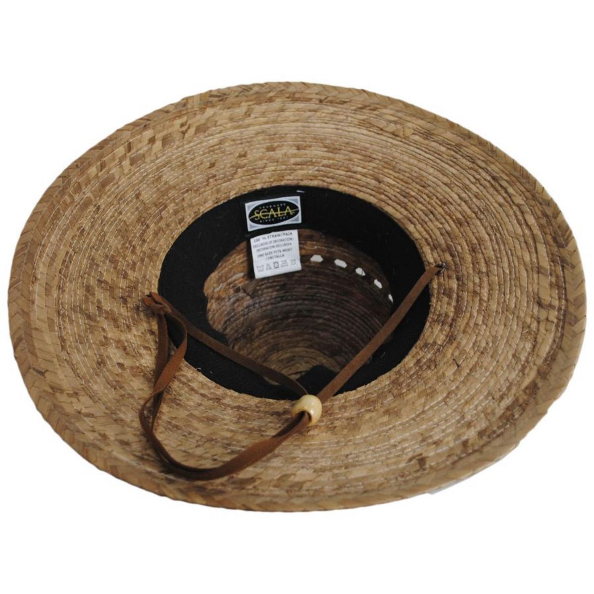 Synnove Palm Leaf Straw Sun Hat