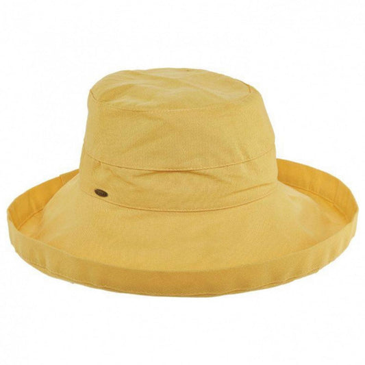 Scala | Lanikai Cotton Sun Hat | 106374 | lead | BANANA