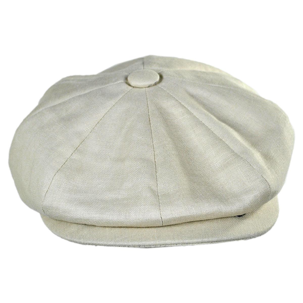 Wholesale Linen and Cotton Newsboy Cap B2B Pre-Pack