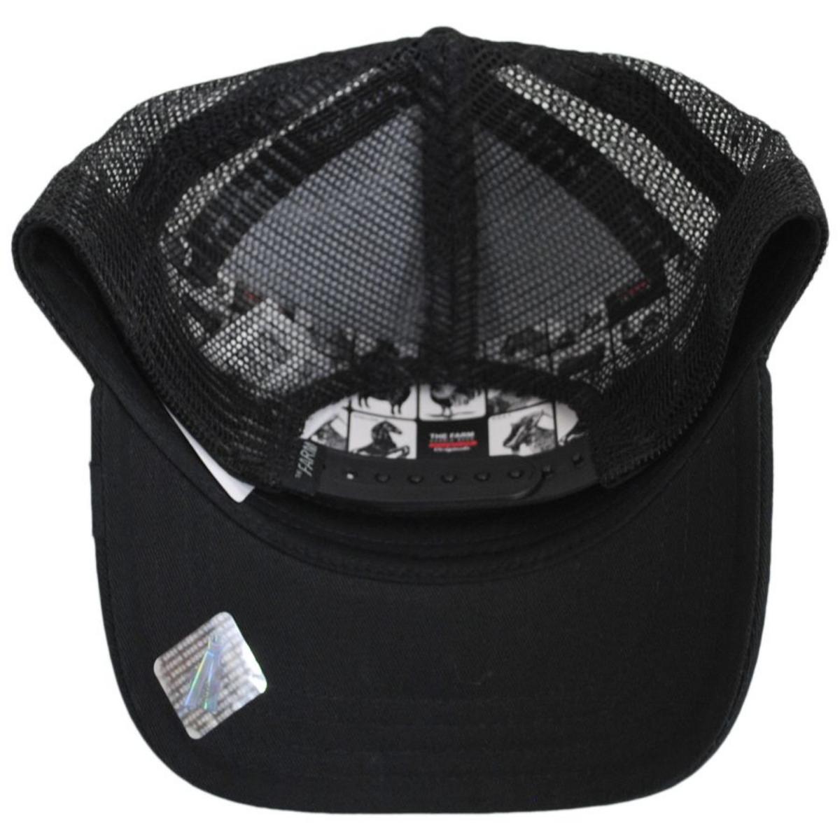 Goorin Bros | Lone Wolf Mesh Trucker Snapback Baseball Cap | 200379 | under | VOID