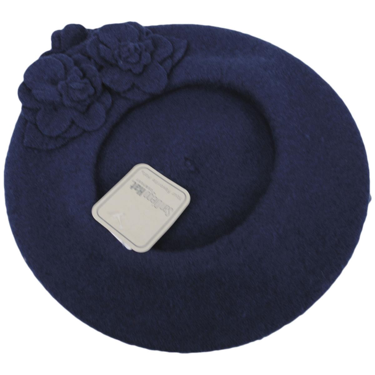 Fleur Wool Beret