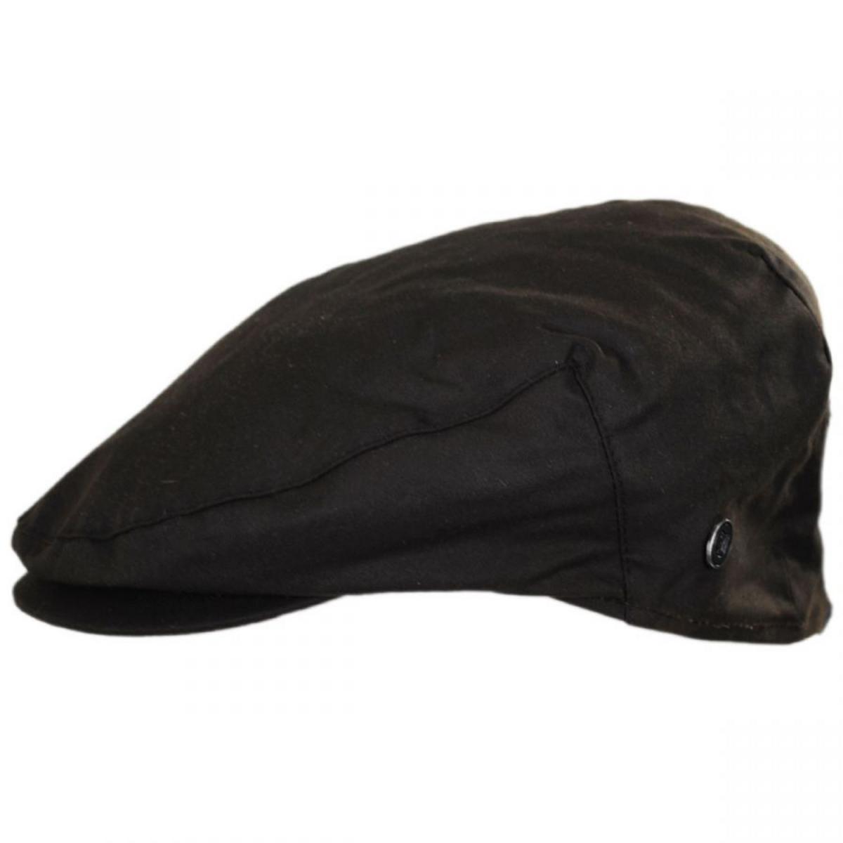 Jaxon & James | British Millerain Wax Cotton Ivy Cap | 170011 | profile | BROWN