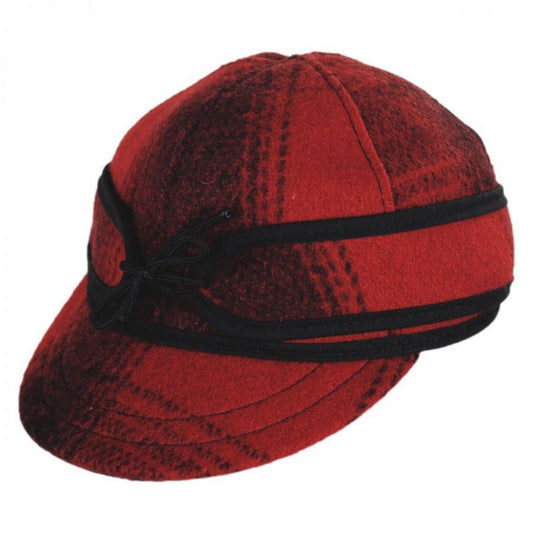 Stormy Kromer | Baby Lil Kromer Wool Cap | 508650 | lead | RED/BLACK