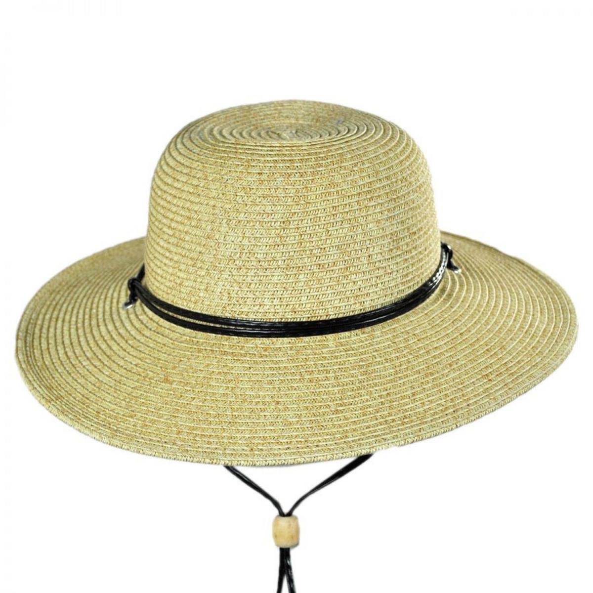 San Diego Hat Company | Kid's Chincord Toyo Straw Sun Hat | 505302 | profile | TOAST