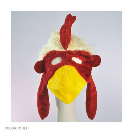 Jacobson | Chicken Face Mask Hat | 191591 | front | MULTI