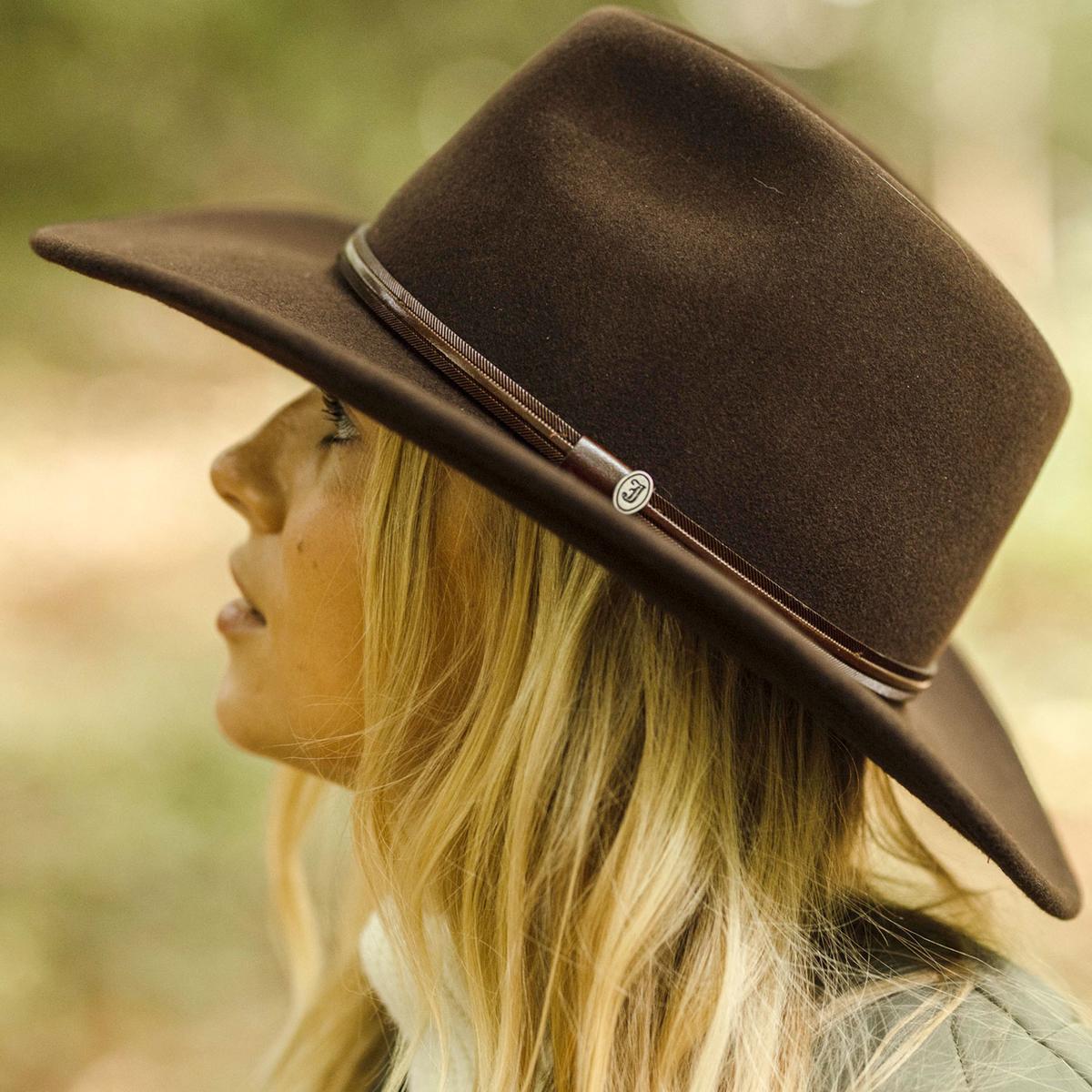 Jaxon Hats | Wholesale Sedona Wool Felt Cowboy Hat B2B Pre-Pack | B2B135011 | lsfone | BROWN